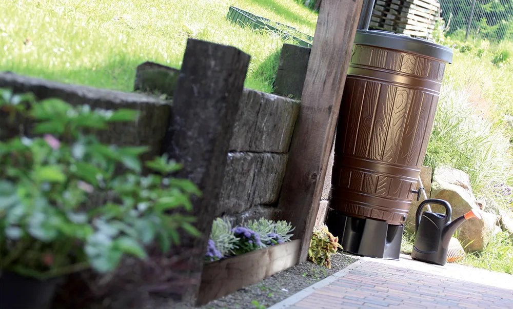 Regnvannstank IDWO265 Woodcan – brun — hovedbilde