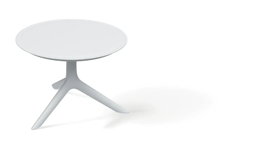 Rundt hagebord FRIS64 Rimo – hvit — hovedbilde