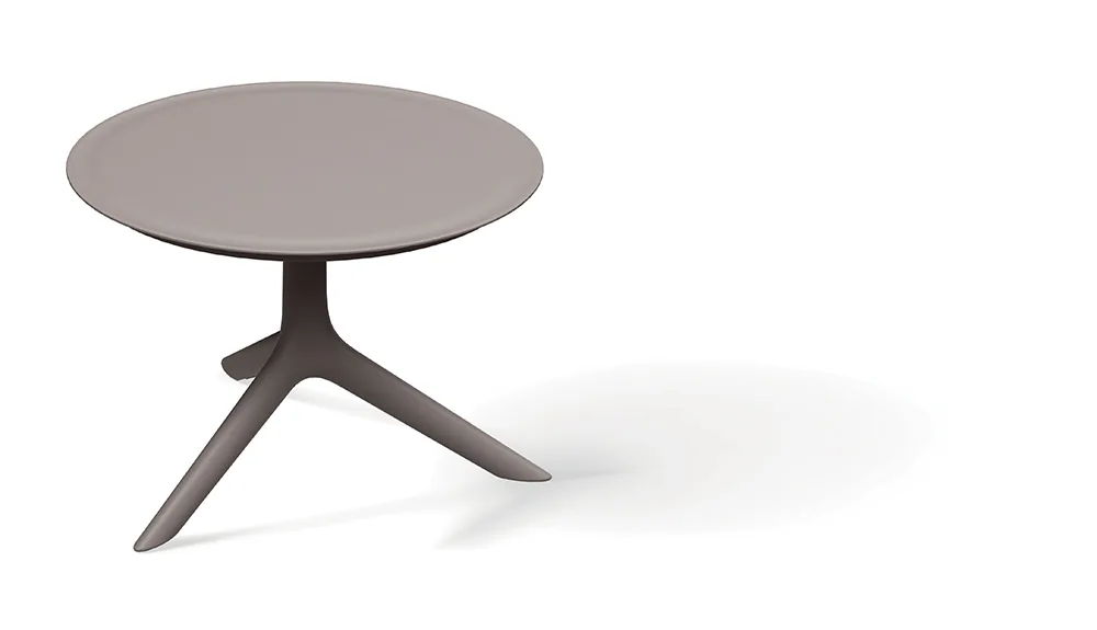 Rundt hagebord FRIS64 Rimo – jordtaupe — hovedbilde