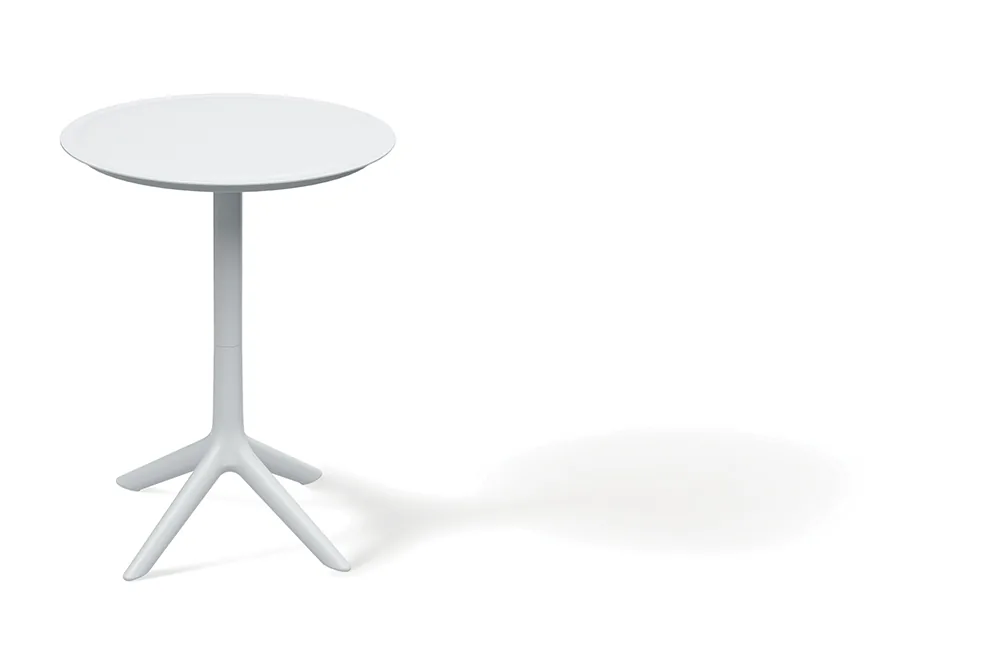 Rundt hagebord FRIS67 Rimo – hvit — hovedbilde