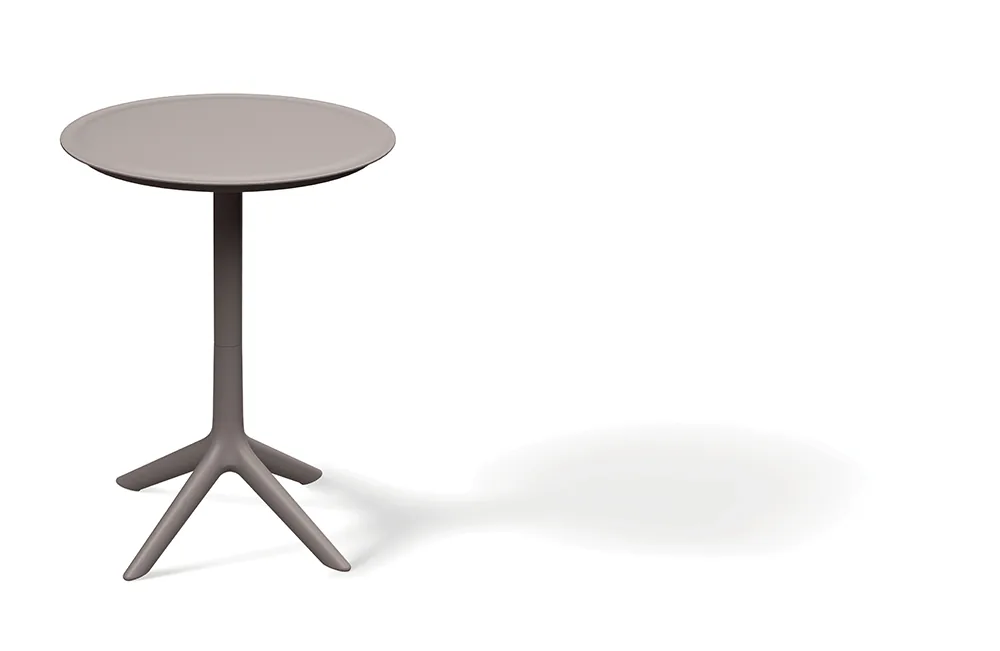Rundt hagebord FRIS67 Rimo – jordtaupe — hovedbilde