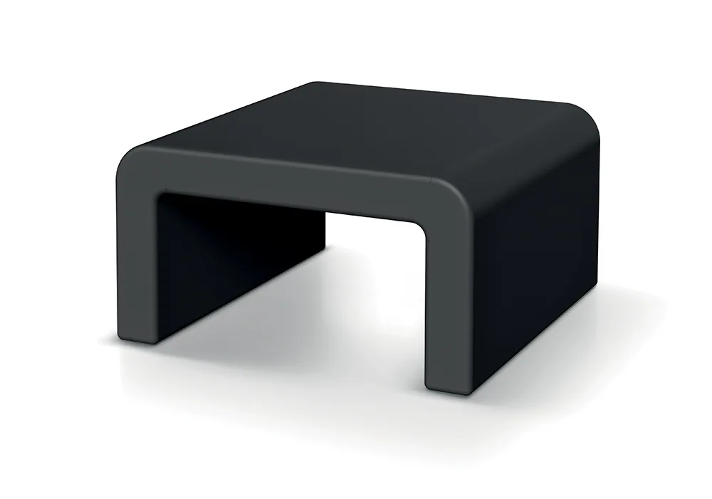 Sidebord liten FCOS663R Cone – svart — hovedbilde