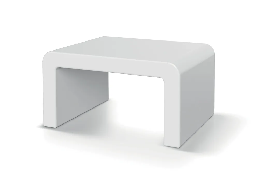 Sidebord stor FCOS764R Cone – hvit — hovedbilde
