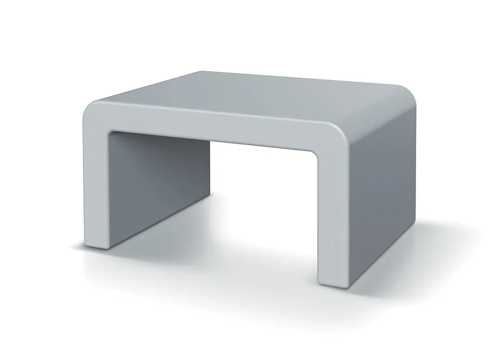 Sidebord stor FCOS764R Cone – urban grå — hovedbilde