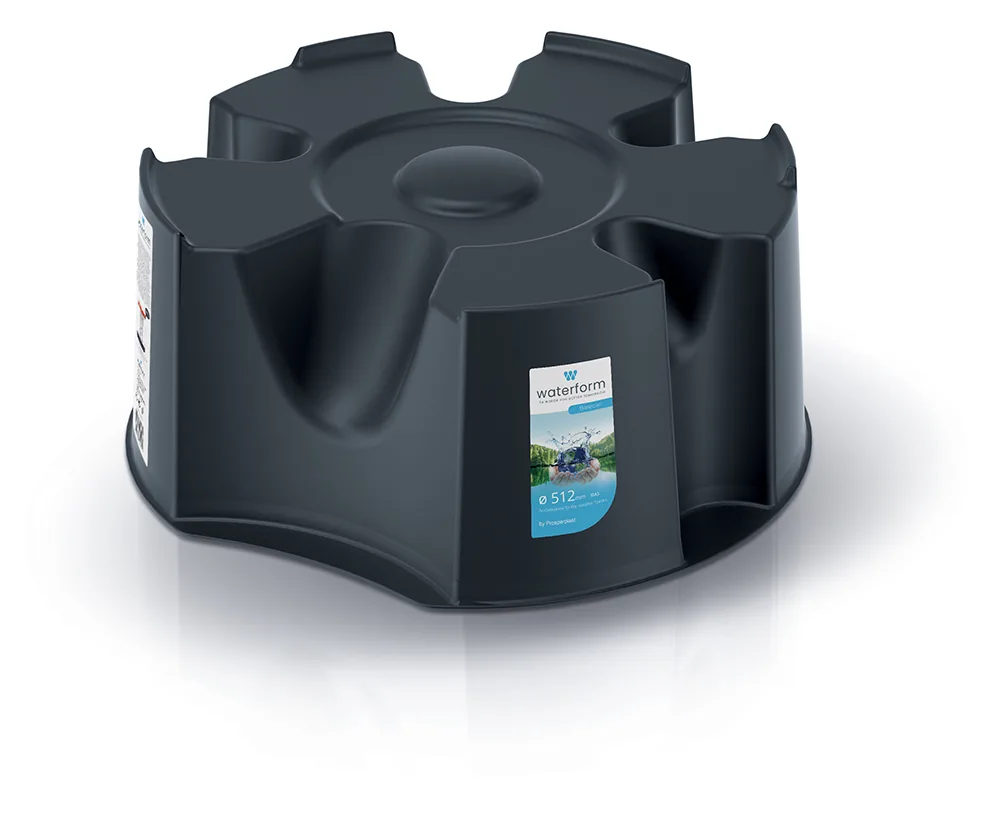 Tanksokkel IBAS Basecan – antrasitt