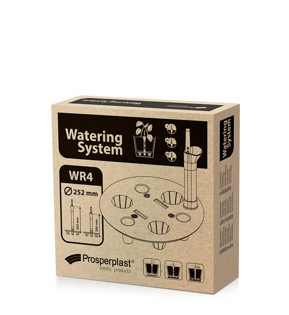 Vanningssystem til potter WR4 Watering System Round – svart — hovedbilde